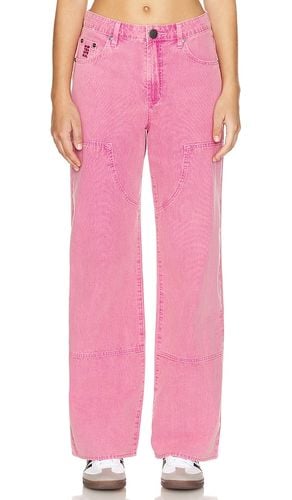 Jackson Wide Leg Pants in Pink. - size 24 (also in 25, 26, 27) - One Teaspoon - Modalova