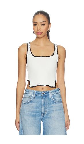 Knitted scallop tank top in color size M (also in L) - One Teaspoon - Modalova
