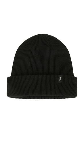 On Merino Beanie in Black - On - Modalova