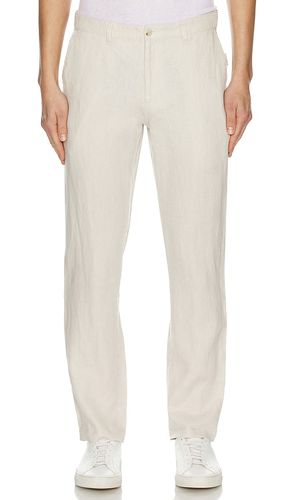 Stretch Linen Traveler Pant in Grey. - size 30 (also in 32, 36) - onia - Modalova