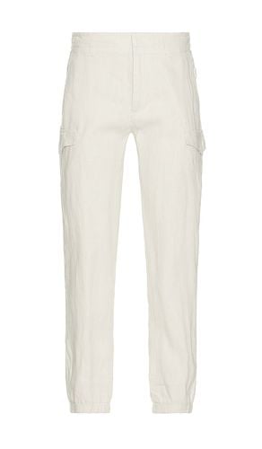 Stretch Linen Cargo Jogger in White. - size 32 (also in 36) - onia - Modalova