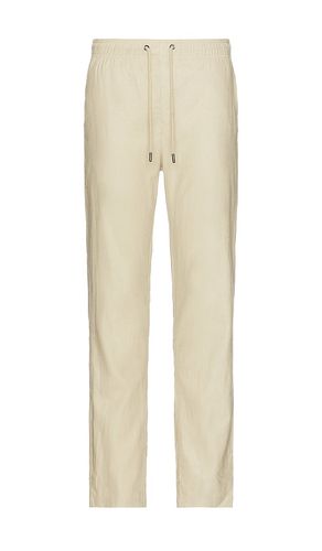 Stretch Linen Pull-on Pant in Beige. - size L (also in M, S) - onia - Modalova