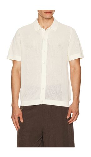 Crochet Knit Button Up Shirt in . Size L. Also in M - onia - Modalova