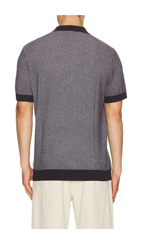 Textured Johnny Polo in Navy. - size L (also in XL/1X) - onia - Modalova