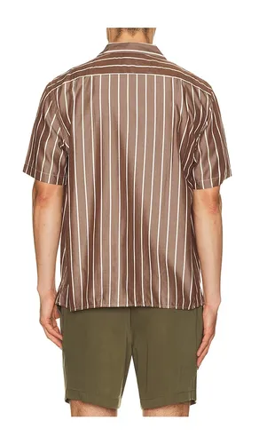 Tencel Convertible Vacation Shirt in Brown. - size L (also in M, S) - onia - Modalova