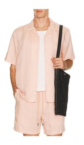 Air Linen Convertible Vacation Shirt in Pink. - size L (also in M, S) - onia - Modalova