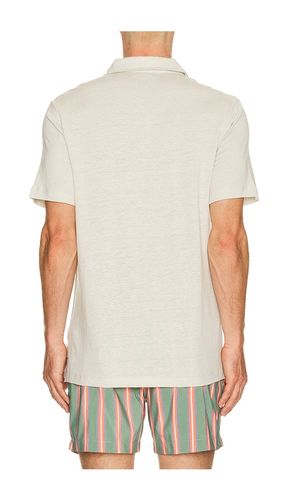 Shaun Stretch Linen Polo in . Taglia S. Also in M, L, XL/1X - onia - Modalova
