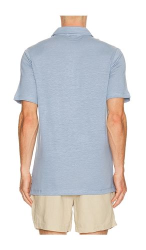 Shaun Stretch Linen Polo in . Taglia L. Also in M, S, XL/1X - onia - Modalova