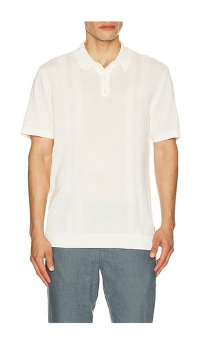 Silk Ribbed Knit Polo Shirt in . Size S. Also in L - onia - Modalova