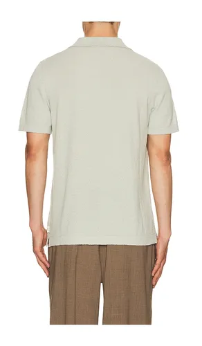 Bouckle Knit Johnny Polo in Sage. - size M (also in S) - onia - Modalova