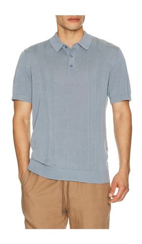 Silk Ribbed Knit Polo Shirt in . Taglia L. Also in M, S - onia - Modalova