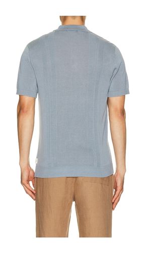 Silk Ribbed Knit Polo Shirt in . Size L. Also in M, S, XL/1X - onia - Modalova