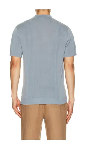 Silk Ribbed Knit Polo Shirt in . Size S. Also in M, L - onia - Modalova