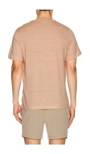 Stretch Linen Crewneck Tee Shirt in . Size L. Also in M, XL/1X - onia - Modalova