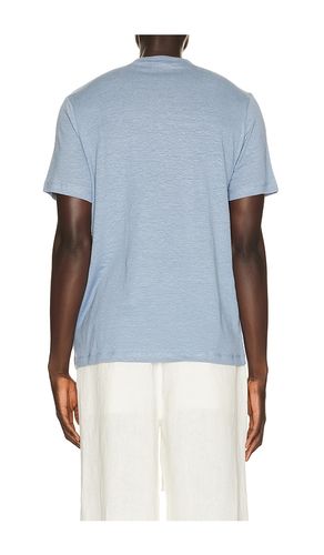 Stretch Linen Crewneck Tee Shirt in . Size S. Also in M, L, XL/1X - onia - Modalova