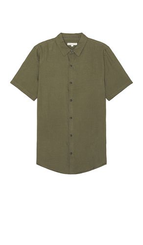 Jack Air Linen Shirt in Green. - size L (also in M, S, XL/1X) - onia - Modalova