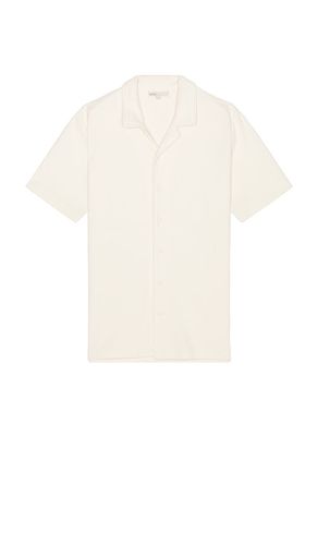Macro Waffle Vacation Shirt in Cream. - size M (also in XL/1X) - onia - Modalova