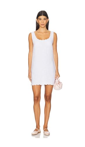 Air Linen Scallop Shift Dress in . Taglia M. Also in S - onia - Modalova