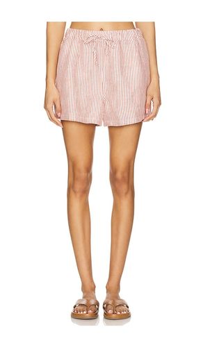 Air Linen Elastic Drawstring Short in Red. - size S (also in XL, XS) - onia - Modalova