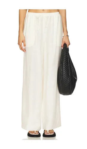 Textured Gauze Wide Leg Pant in . Taglia S. Also in XL, XS - onia - Modalova