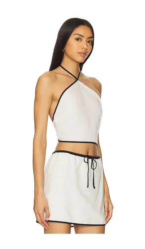 CROPPED-TOP MIT NACKENTRÄGERN AIR LINEN in . Größe L. Also in M, XL - onia - Modalova