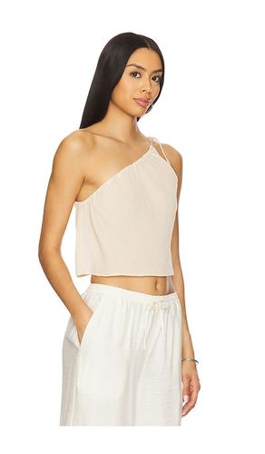 Textured Gauze One-shoulder Top in . Size M. Also in L, XL - onia - Modalova