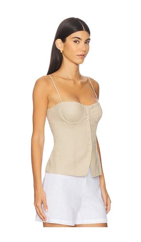 Air Linen Underwire Corset Top in . Size 0. Also in 6, 8 - onia - Modalova