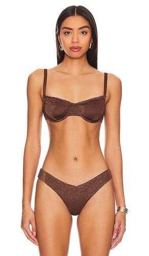 Marilyn Bikini Top in Brown. - size L (also in S, XL, XS) - onia - Modalova