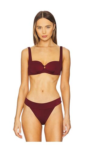 Danica Bikini Top in Burgundy. - size S (also in XS) - onia - Modalova