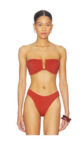 Isla Bikini Bikini Top in Burgundy. - size L (also in M, S, XS) - onia - Modalova