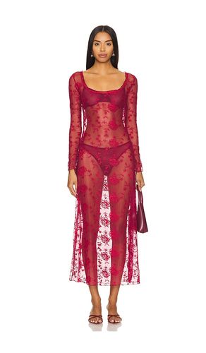 Portrait Gown in Red. - size L (also in M, S) - Only Hearts - Modalova