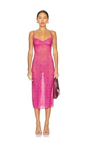 Rita Underwire Slip Dress in Pink. - size L (also in M, S, XS) - Only Hearts - Modalova