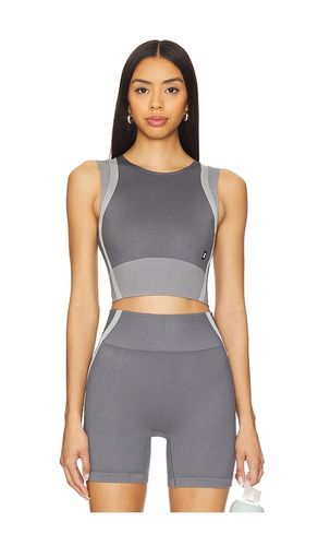 Studio Knit Crop Top in Grey. - size L (also in M, S, XS) - On - Modalova