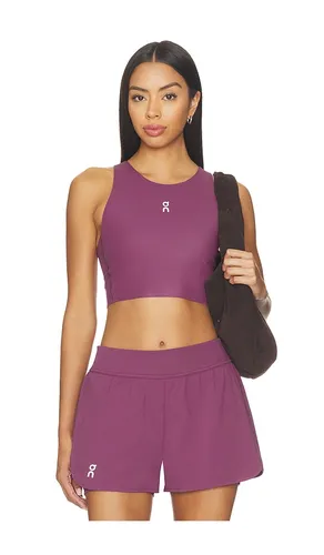 Court Crop Top in Purple. - size M (also in S, XS) - On - Modalova