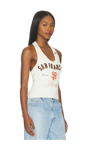 Ruched Halter Top in White. - size XS (also in S, M, L) - Off Season - Modalova