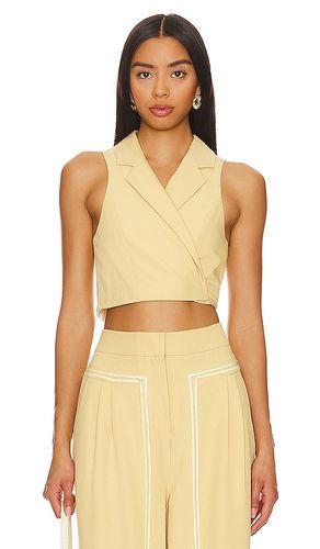 Rachel Vest in Beige. - size L (also in M, S, XL) - OSIS STUDIO - Modalova