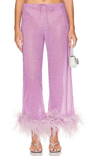 Lumiere Plumage Pants in Lavender. - size M (also in S) - Oseree - Modalova