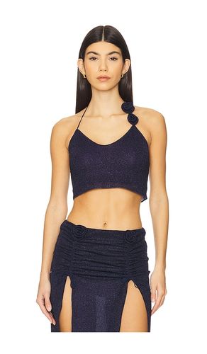 Lumiere Rose Tank in Navy. - size L (also in S) - Oseree - Modalova