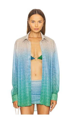 Lumiere Shade Top in Green,Blue. - size M-L (also in S-M) - Oseree - Modalova