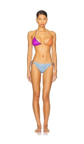 Glazed Lumiere O Kini in Blue. - size L (also in M, S, XL) - Oseree - Modalova
