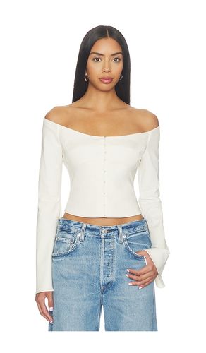Hook & Eye Bustier in Antique Ivory. - size L (also in M, S) - Orseund Iris - Modalova