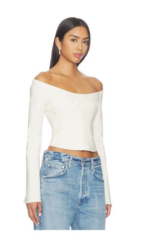 Hook & Eye Bustier in Antique Ivory. - size L (also in M, S) - Orseund Iris - Modalova