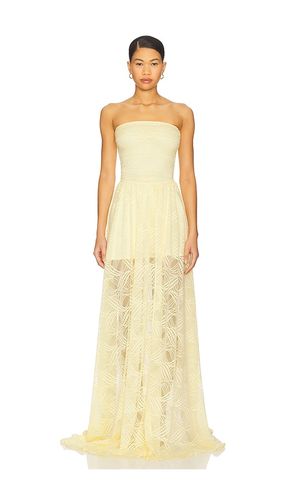 X REVOLVE Cleo Maxi Dress in Lemon. - size M (also in XS) - OW Collection - Modalova