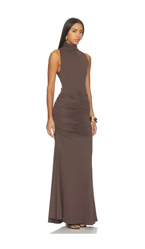 Elina Maxi Dress in Chocolate. - size XS (also in M) - OW Collection - Modalova