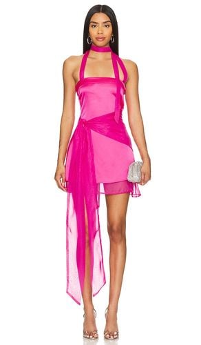 Evie Wrap Dress in Pink. - size L (also in S, XS) - OW Collection - Modalova