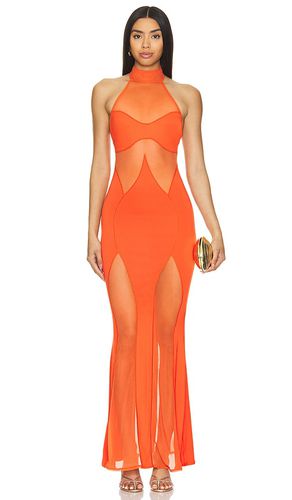 Siena Halter Dress in Burnt Orange. - size M (also in S, XS) - OW Collection - Modalova