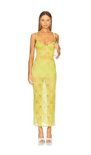Kayla Maxi Dress in Lime. - size S (also in XL) - OW Collection - Modalova