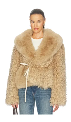 Alva Faux Fur Jacket in . Size L. Also in M, S, XS - OW Collection - Modalova