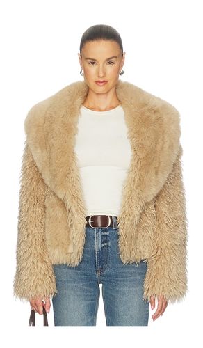 Alva Faux Fur Jacket in . Taglia L. Also in M, S, XS - OW Collection - Modalova