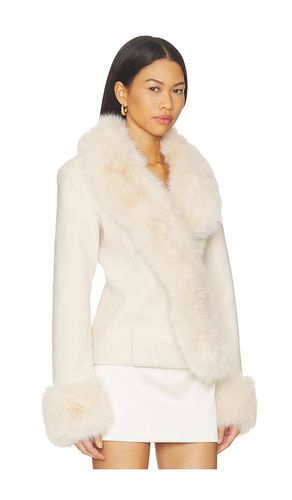 Maeve Faux Fur Jacket in . Taglia L. Also in M, S - OW Collection - Modalova